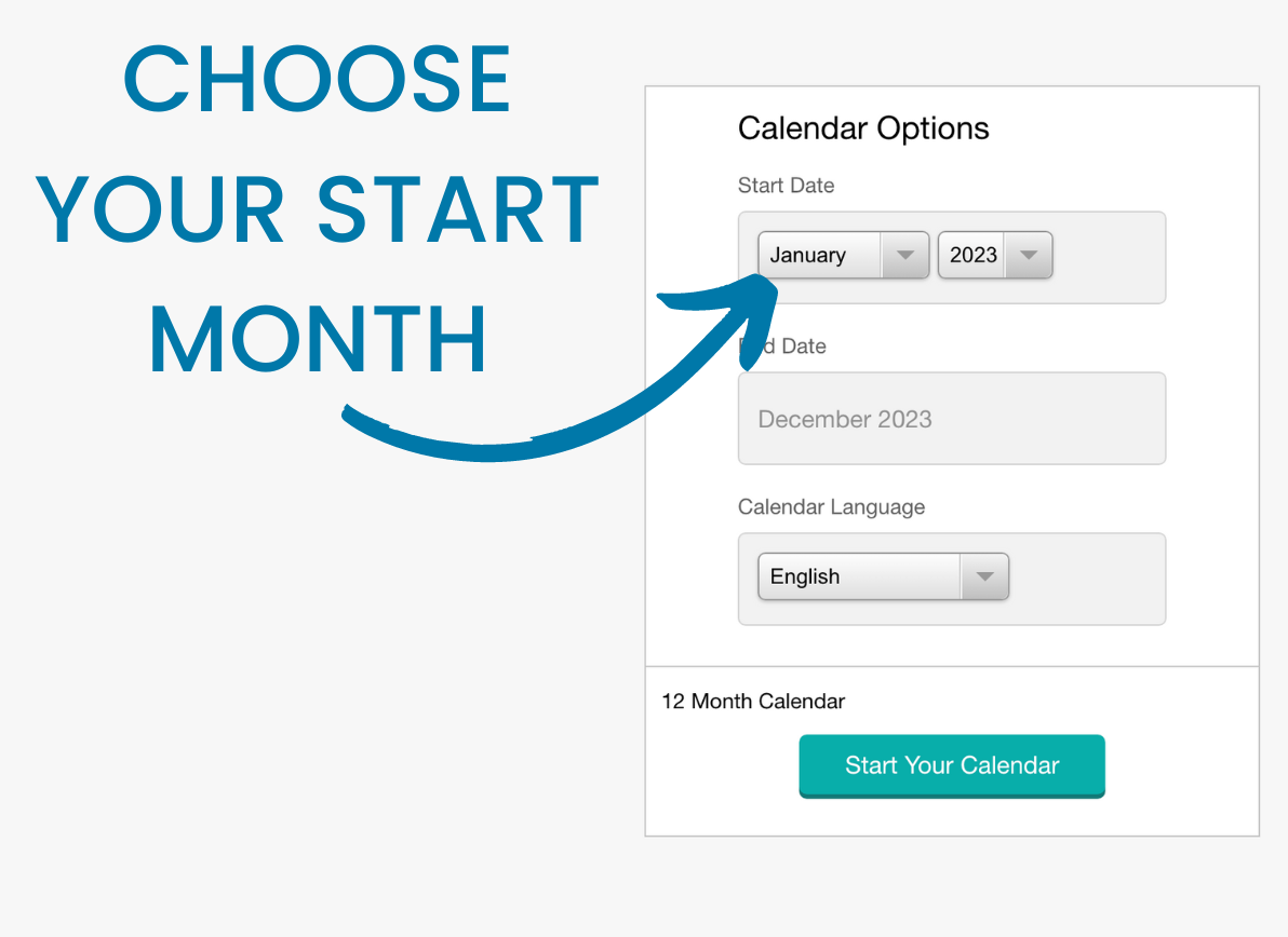 Choose your start month